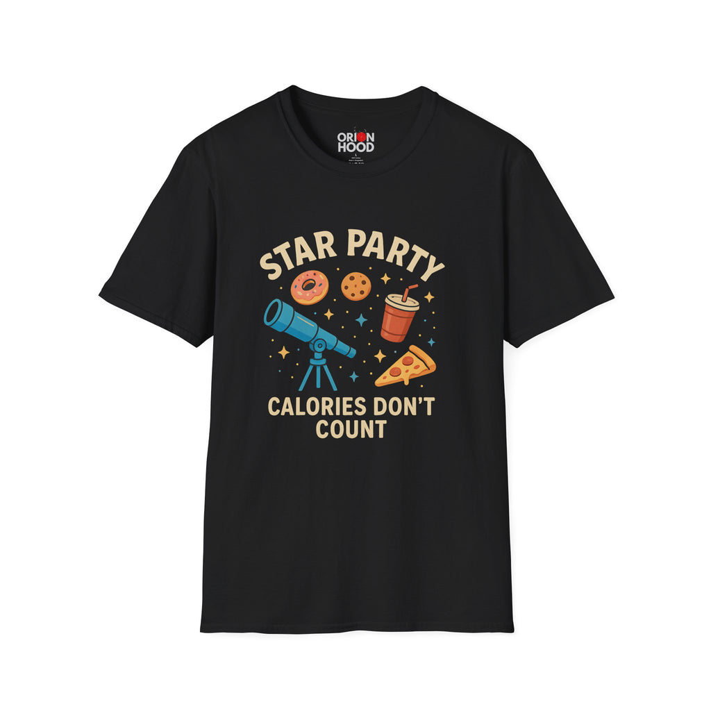 Star Party Calories Don't Count Unisex T-Shirt