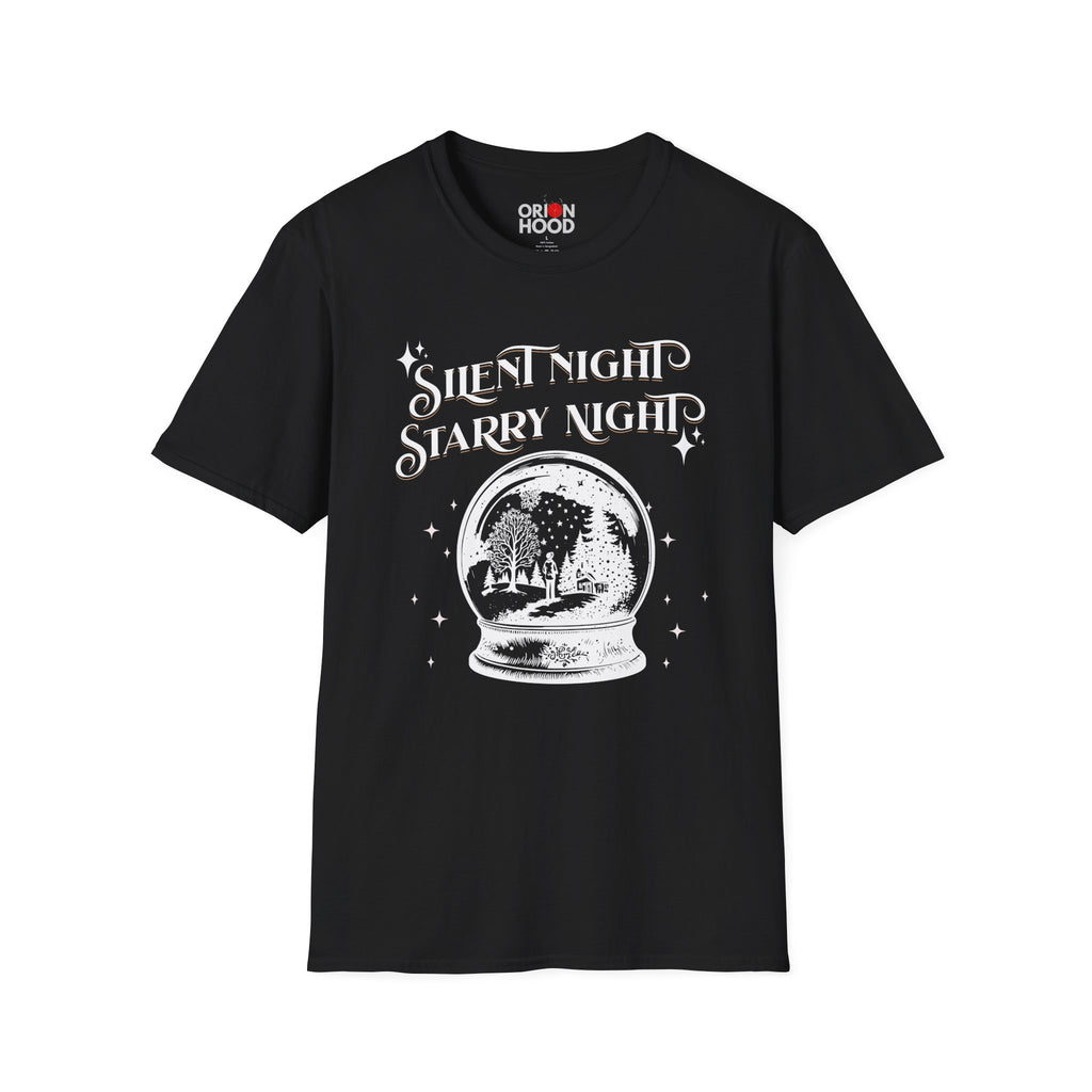 Silent Night, Starry Night Unisex T-Shirt