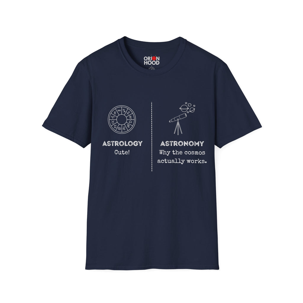 Astronomy vs. Astrology Unisex T-Shirt