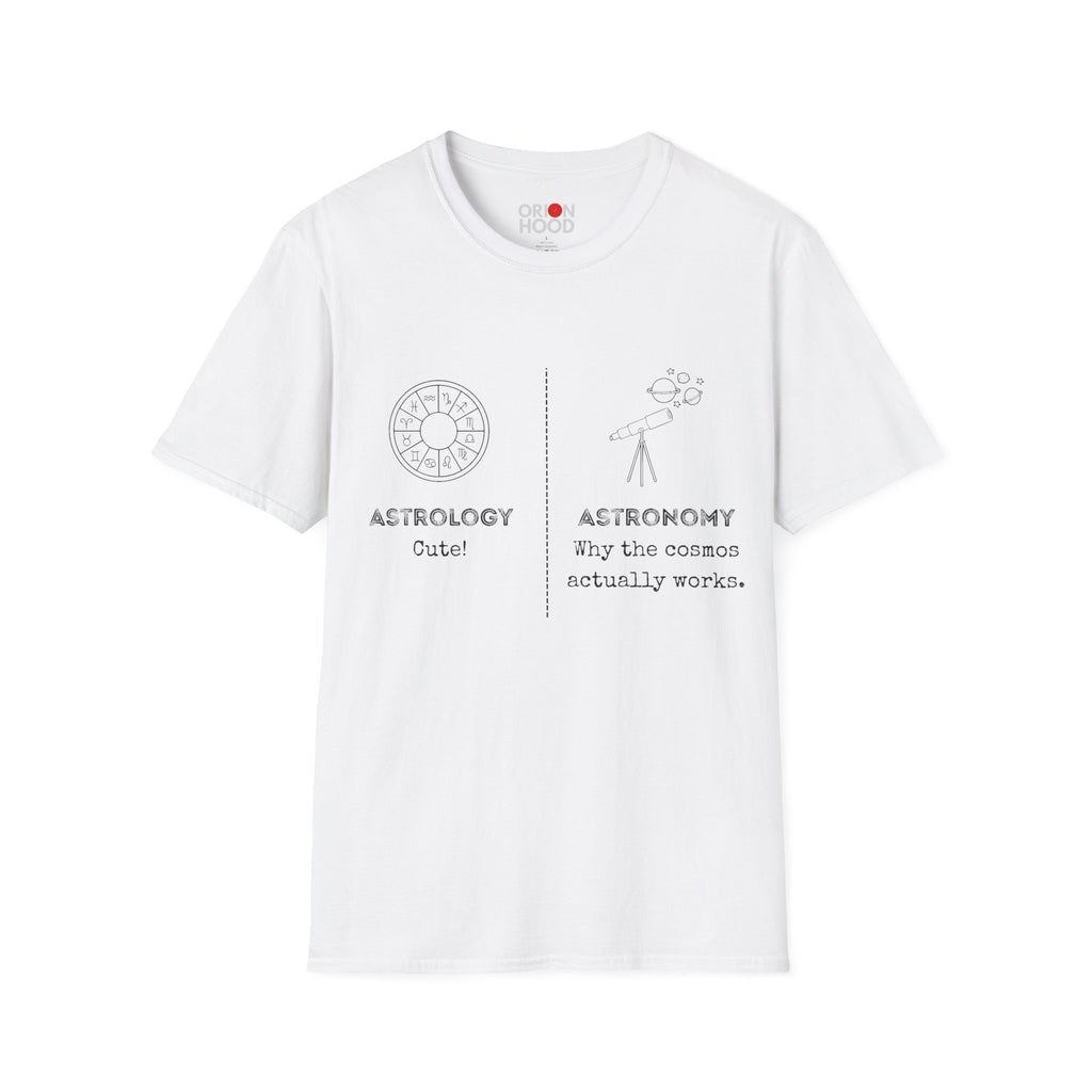 Astronomy vs. Astrology Unisex T-Shirt