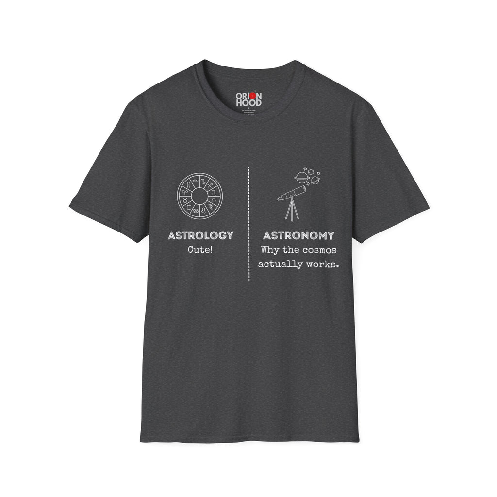 Astronomy vs. Astrology Unisex T-Shirt