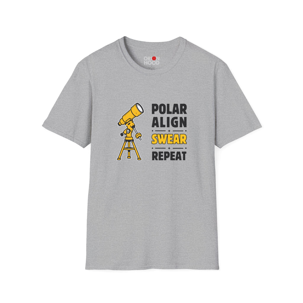 Polar Align, Swear, Repeat Unisex T-Shirt