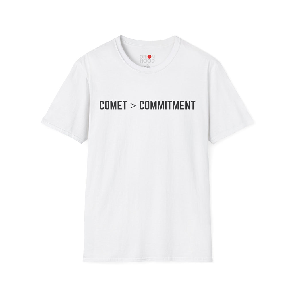 Comet vs Commitment Unisex T-Shirt