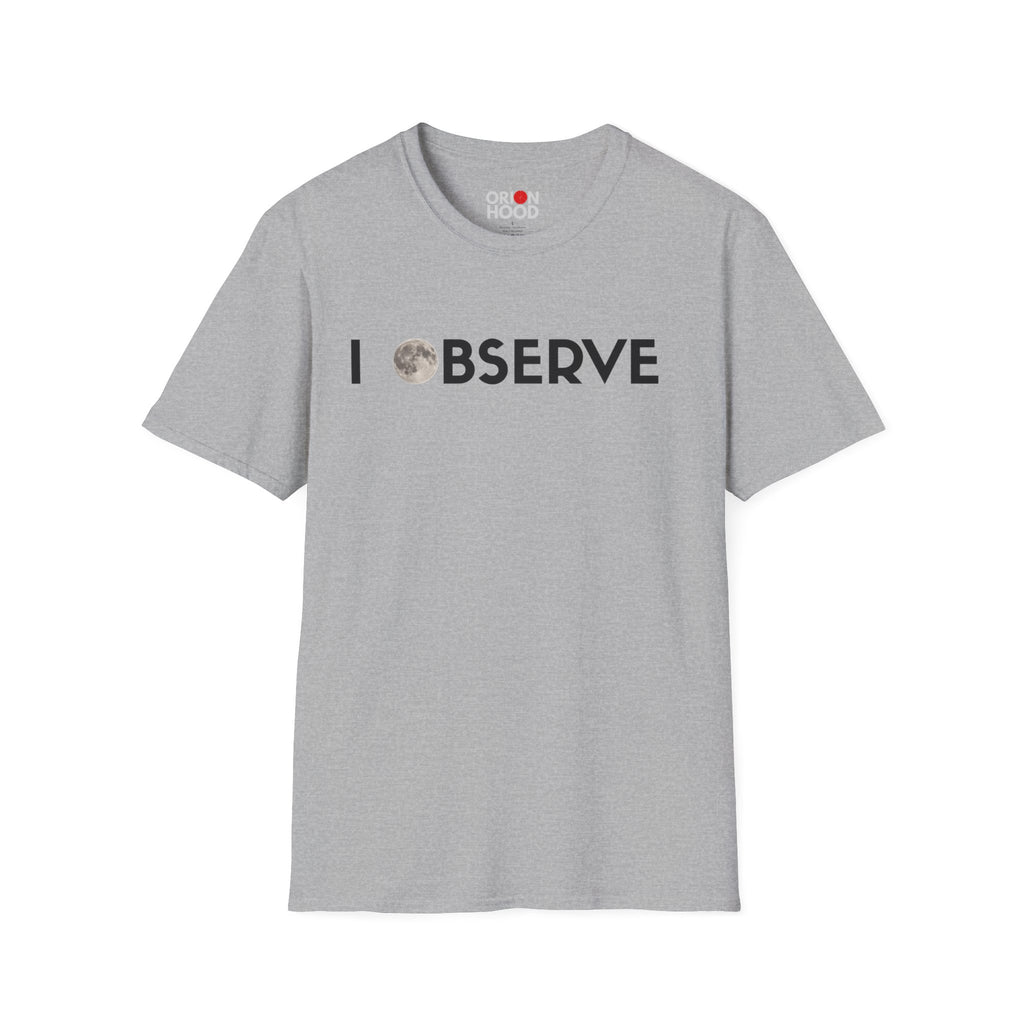 I Observe - Moon Unisex T-Shirt
