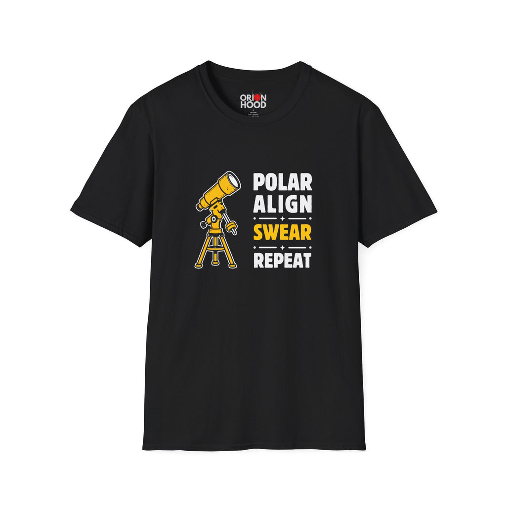 Polar Align, Swear, Repeat Unisex T-Shirt
