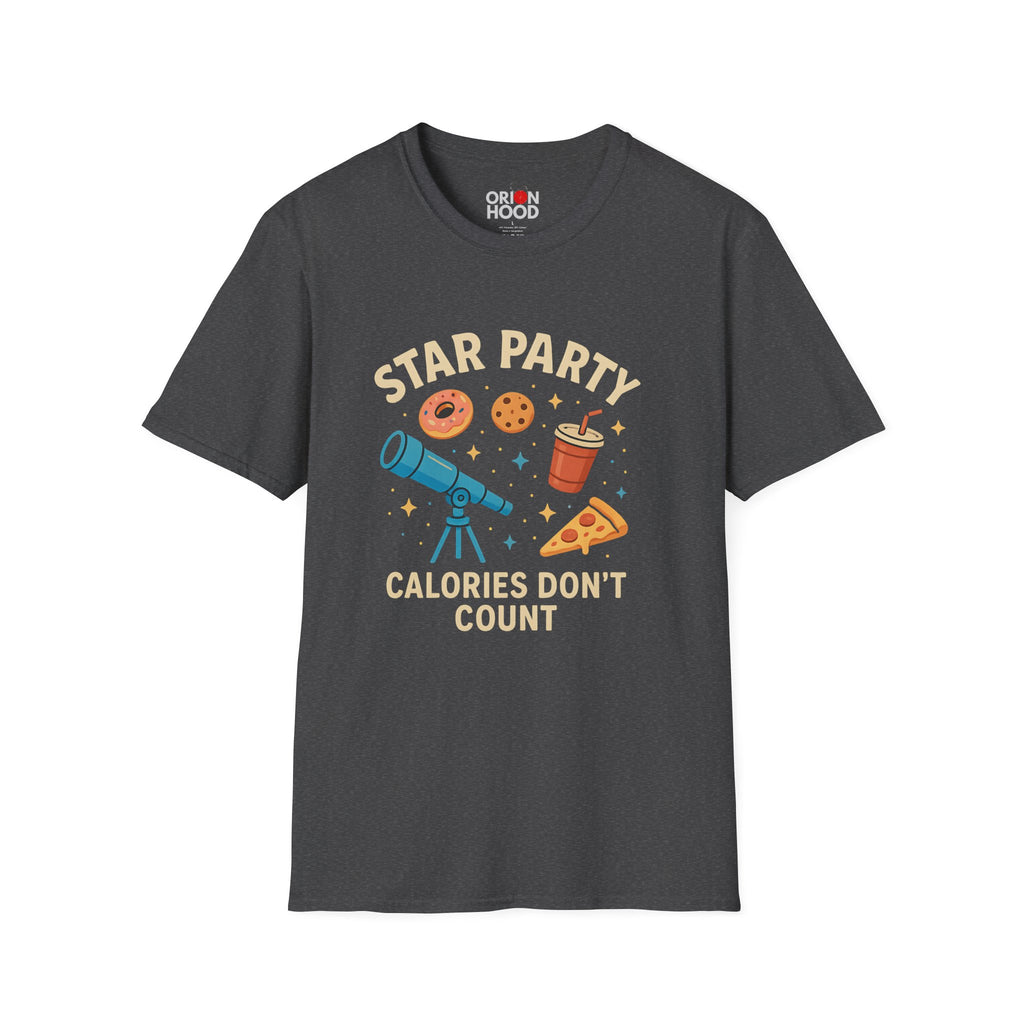 Star Party Calories Don't Count Unisex T-Shirt