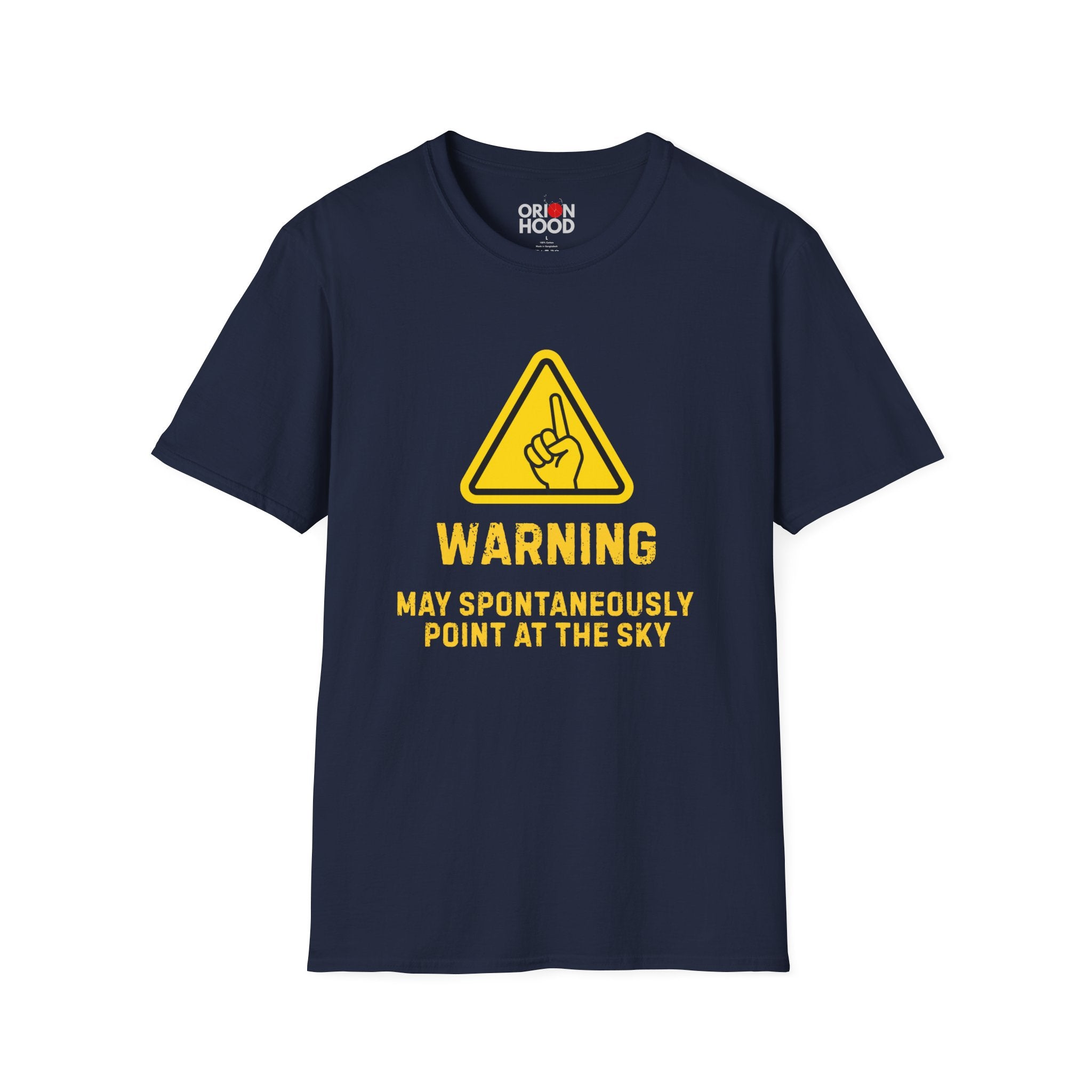 May Spontaneously Point at the Sky Unisex T-Shirt