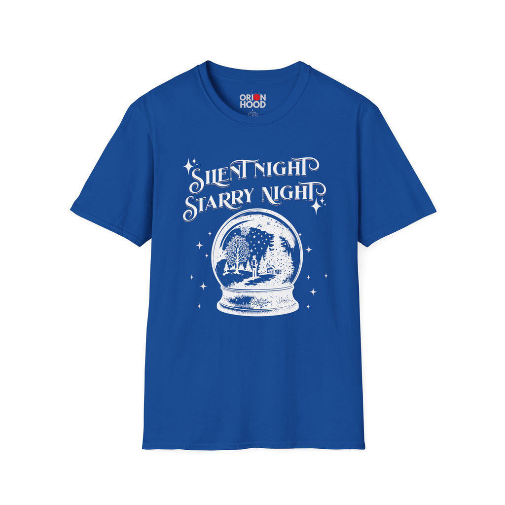 Silent Night, Starry Night Unisex T-Shirt