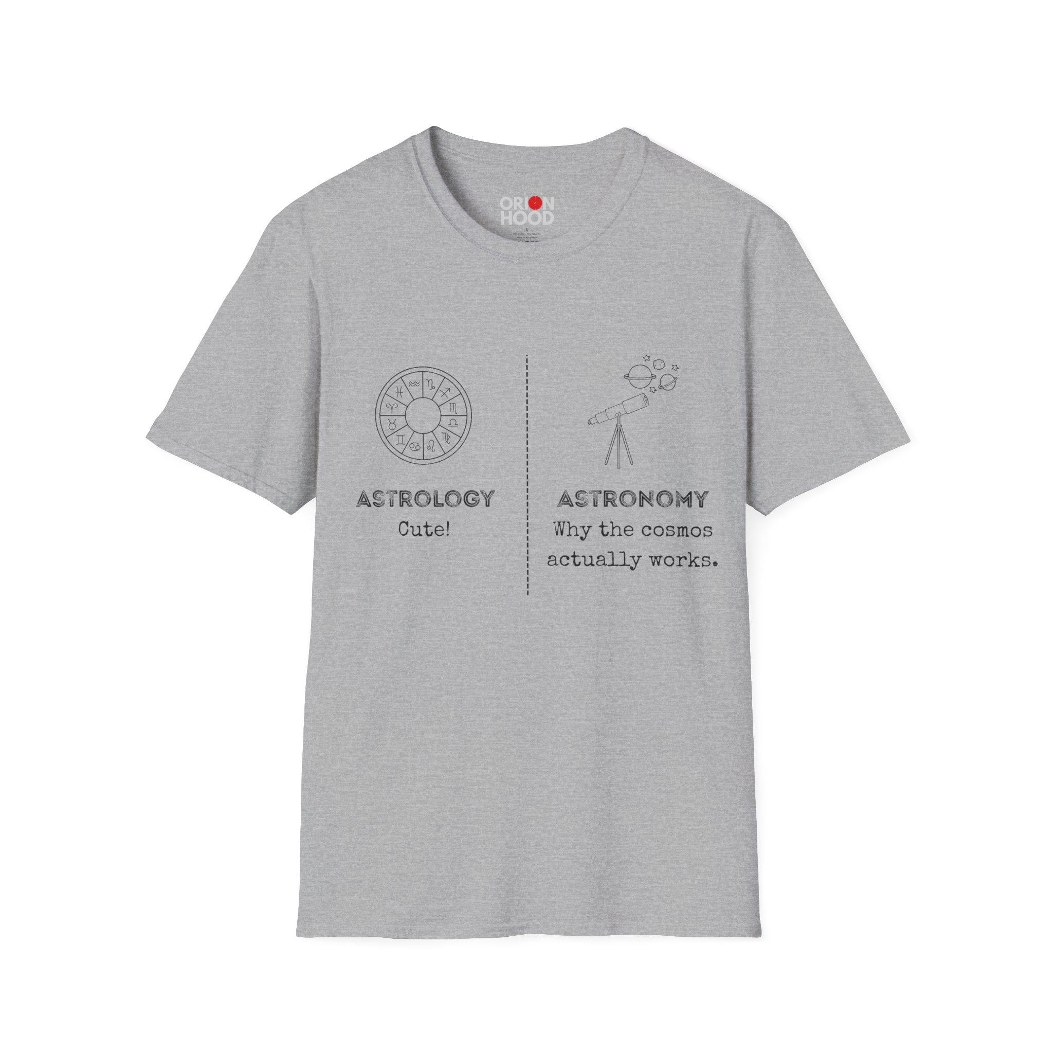 Astronomy vs. Astrology Unisex T-Shirt