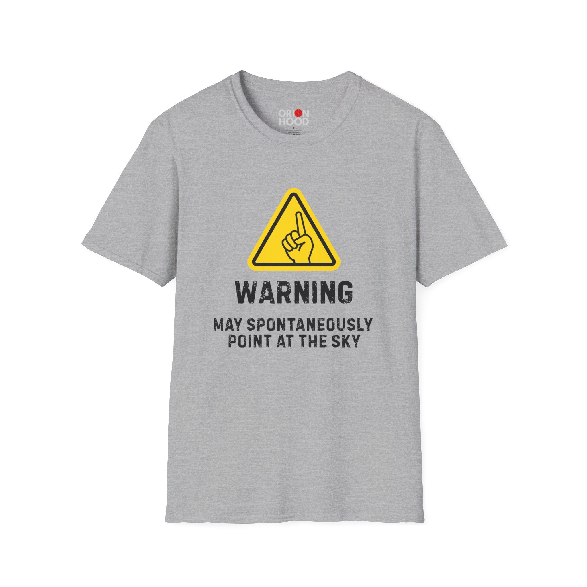 May Spontaneously Point at the Sky Unisex T-Shirt