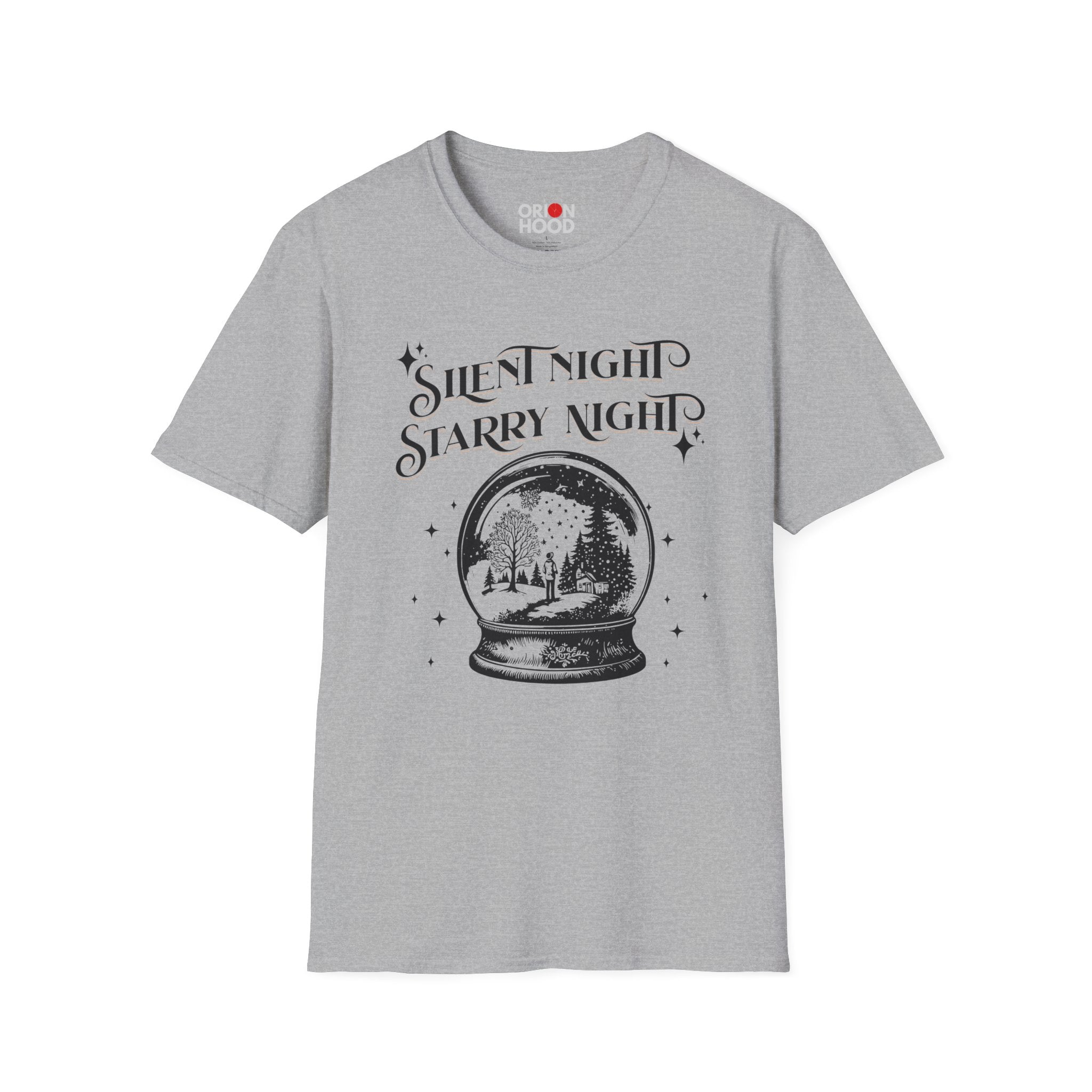 Silent Night, Starry Night Unisex T-Shirt