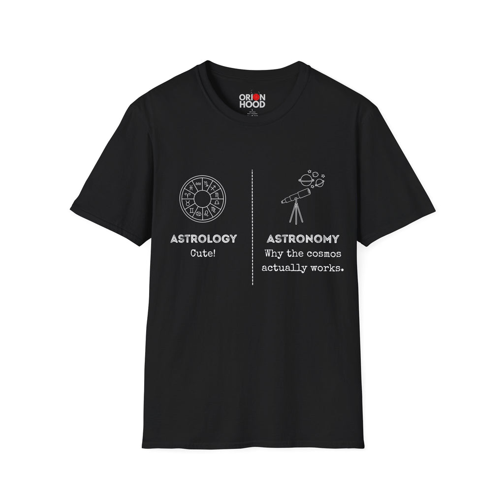 Astronomy vs. Astrology Unisex T-Shirt