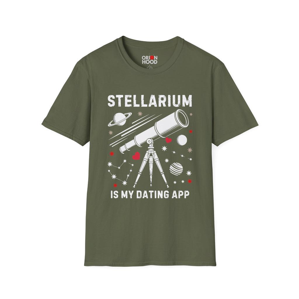 Stellarium is my Dating App Unisex T-Shirt