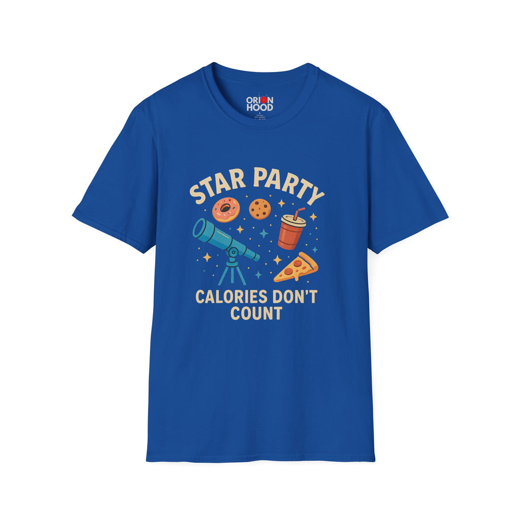 Star Party Calories Don't Count Unisex T-Shirt