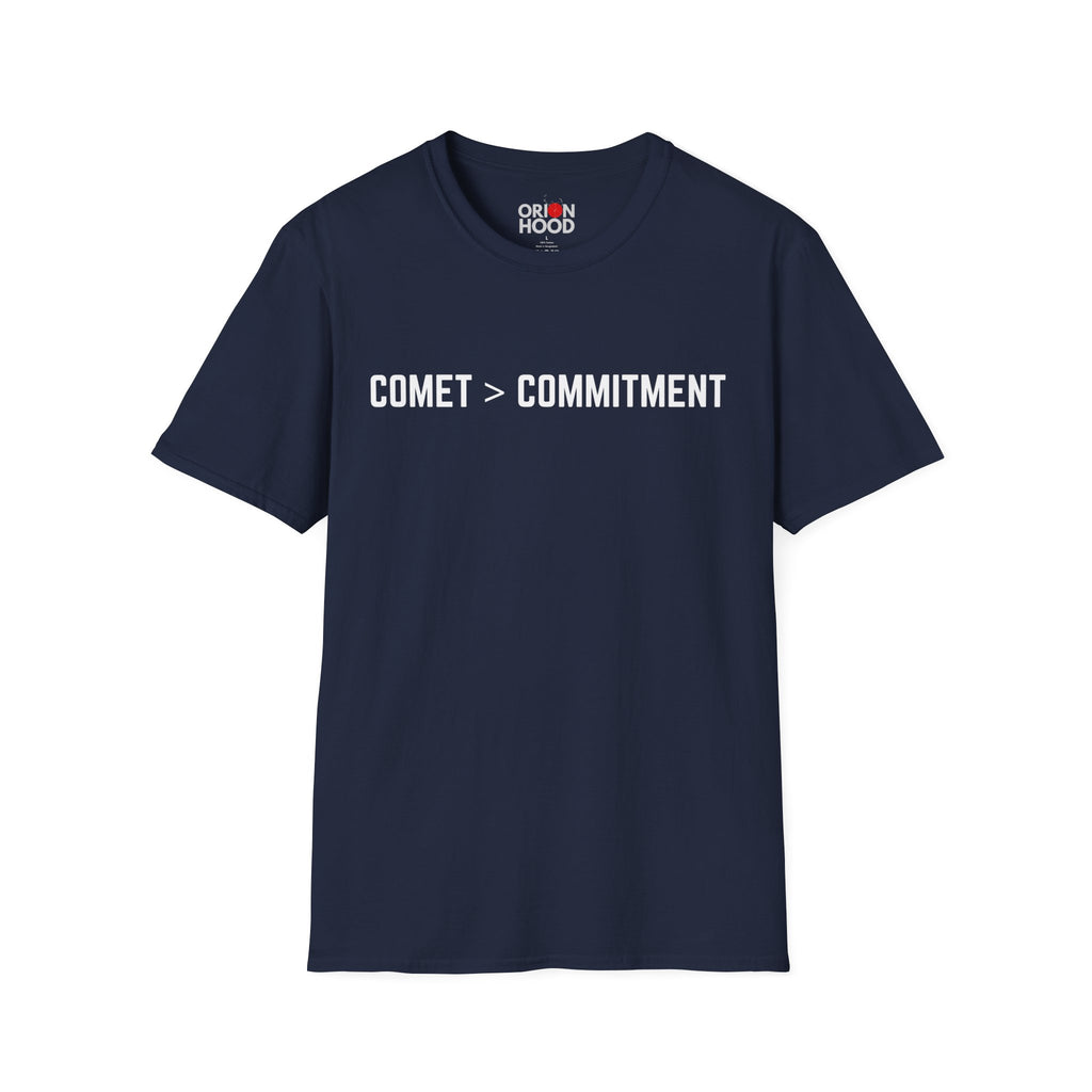 Comet vs Commitment Unisex T-Shirt