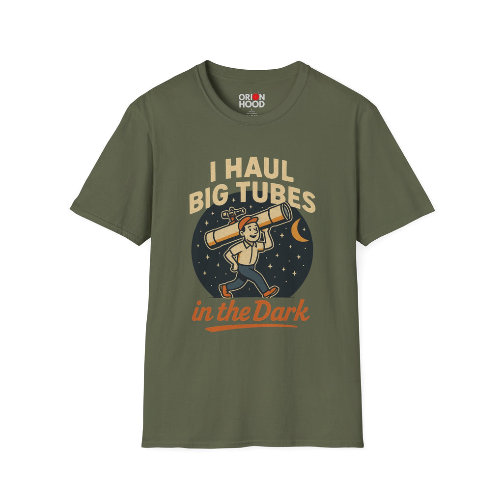 Hauling Large Tubes Unisex T-Shirt