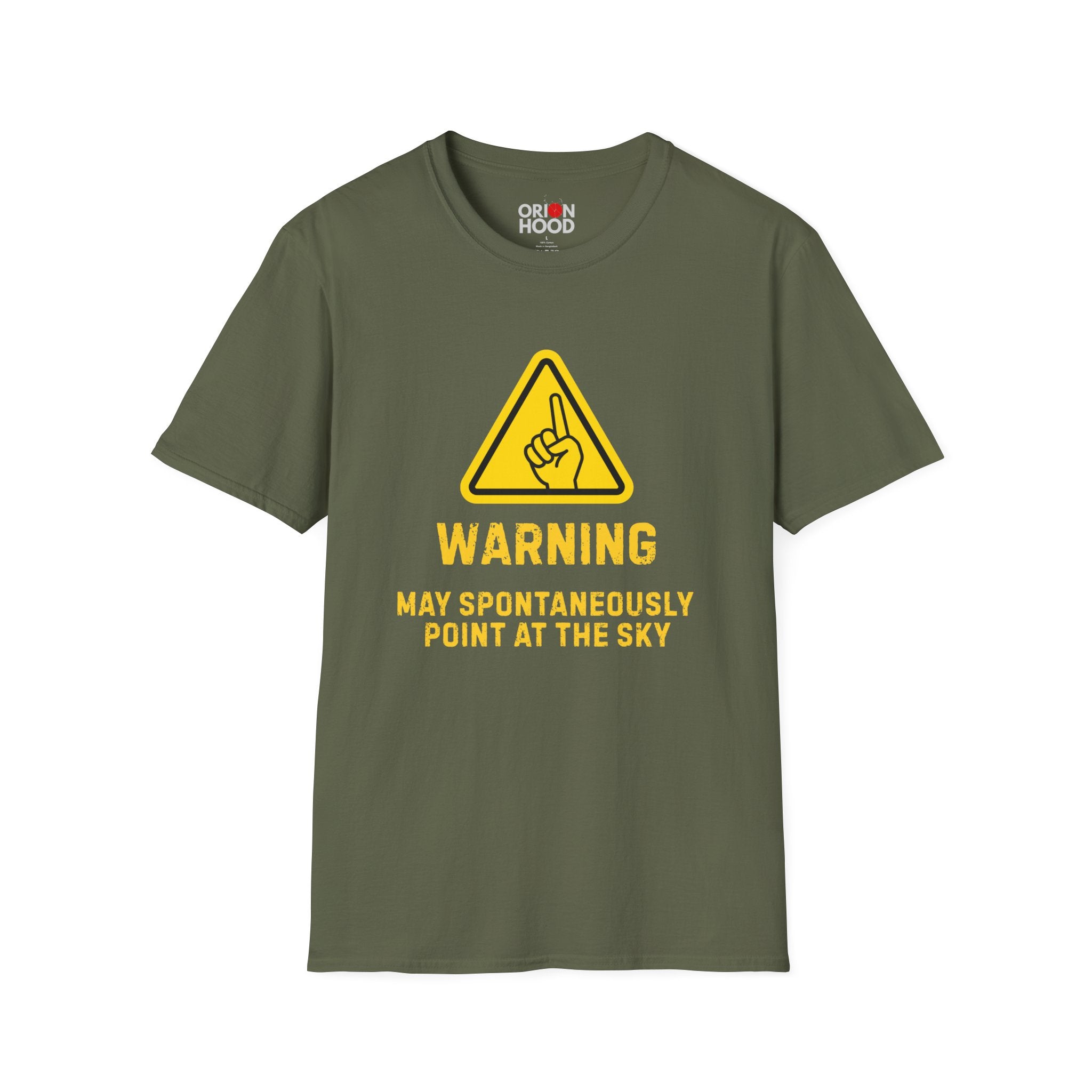 May Spontaneously Point at the Sky Unisex T-Shirt