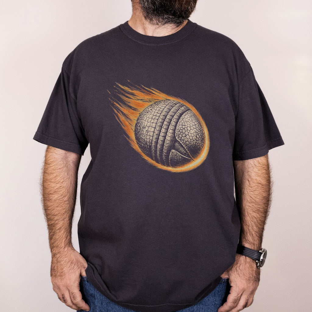 Worn: Houston, I'm Rolling printed on a Comfort Colors 1717 tee