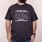 Worn: I Don't Have a Telescope Problem printed on a Comfort Colors 1717 tee