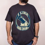 Worn: I Like Big DOBS printed on a Comfort Colors 1717 tee