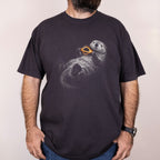 Worn: Otter Space printed on a Comfort Colors 1717 tee