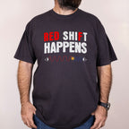 Worn: Red Shift Happens printed on a Comfort Colors 1717 tee