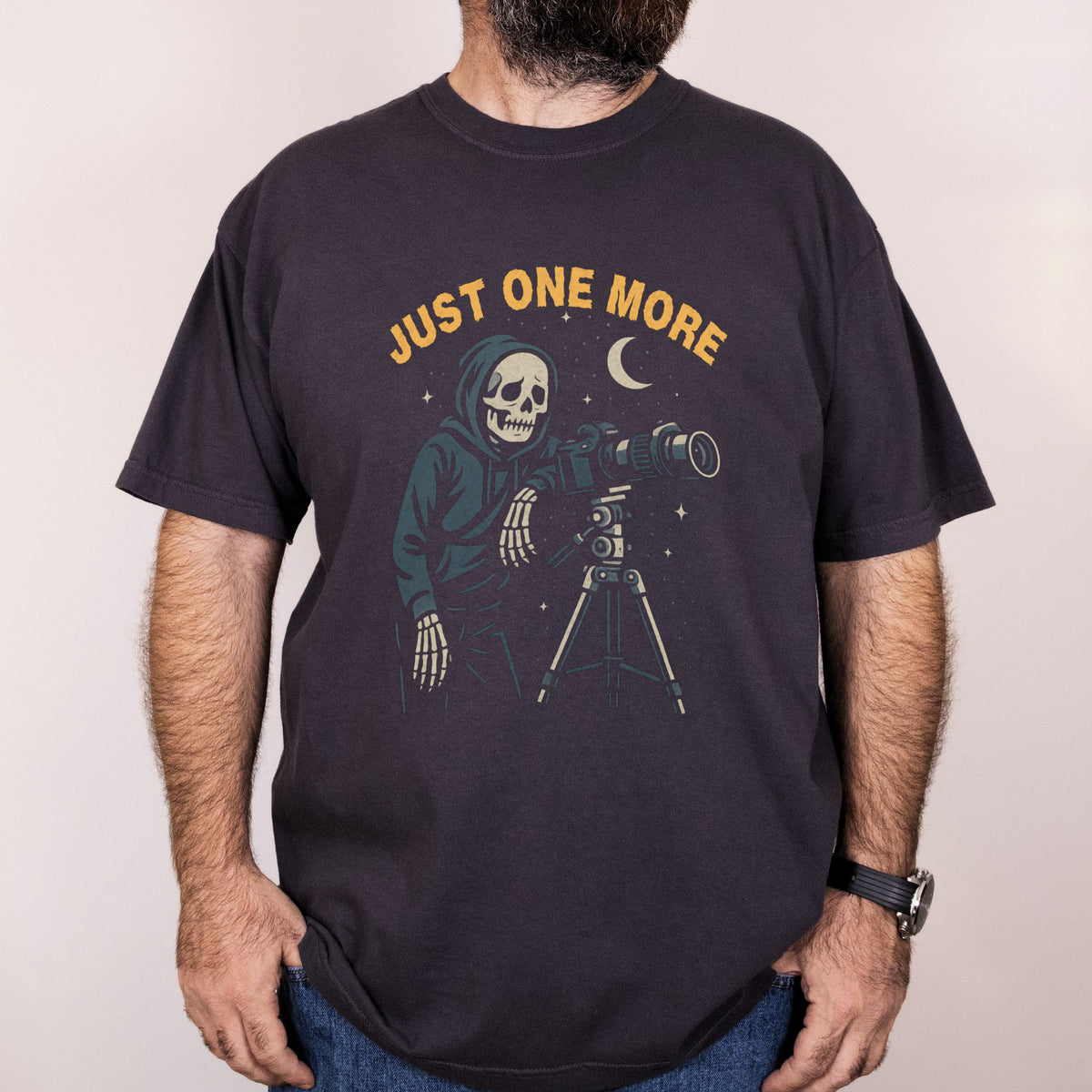 Worn: The Last Exposure printed on a Comfort Colors 1717 tee