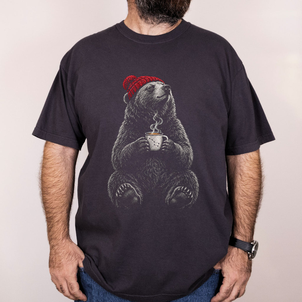Worn: Ursa Major printed on a Comfort Colors 1717 tee
